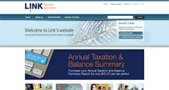 Desktop Screenshot of linkmarketservices.co.nz
